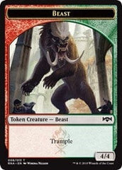 Beast [Ravnica Allegiance Tokens] MTG Single Magic: The Gathering  | Multizone: Comics And Games