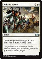 Rally to Battle [Ravnica Allegiance] MTG Single Magic: The Gathering  | Multizone: Comics And Games