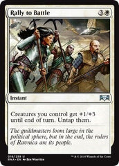 Rally to Battle [Ravnica Allegiance] MTG Single Magic: The Gathering  | Multizone: Comics And Games