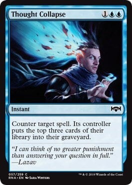 Thought Collapse [Ravnica Allegiance] MTG Single Magic: The Gathering  | Multizone: Comics And Games