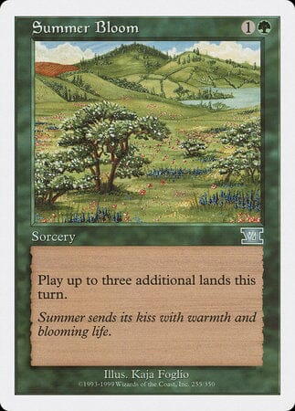 Summer Bloom [Classic Sixth Edition] MTG Single Magic: The Gathering  | Multizone: Comics And Games