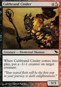 Cultbrand Cinder [Shadowmoor] MTG Single Magic: The Gathering  | Multizone: Comics And Games