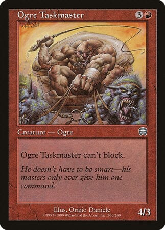 Ogre Taskmaster [Mercadian Masques] MTG Single Magic: The Gathering  | Multizone: Comics And Games