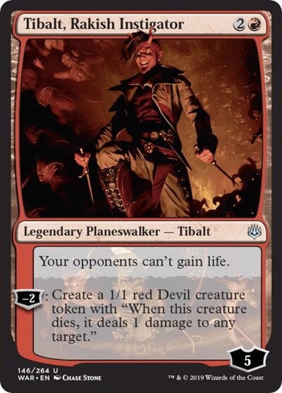 Tibalt, Rakish Instigator [War of the Spark] MTG Single Magic: The Gathering  | Multizone: Comics And Games