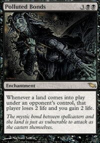 Polluted Bonds [Shadowmoor] MTG Single Magic: The Gathering  | Multizone: Comics And Games