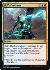 Ral's Outburst [War of the Spark] MTG Single Magic: The Gathering  | Multizone: Comics And Games