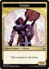 Citizen [War of the Spark Tokens] MTG Single Magic: The Gathering  | Multizone: Comics And Games