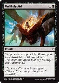 Unlikely Aid [War of the Spark] MTG Single Magic: The Gathering  | Multizone: Comics And Games