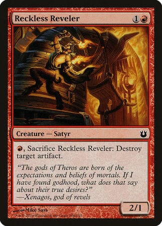 Reckless Reveler [Born of the Gods] MTG Single Magic: The Gathering  | Multizone: Comics And Games