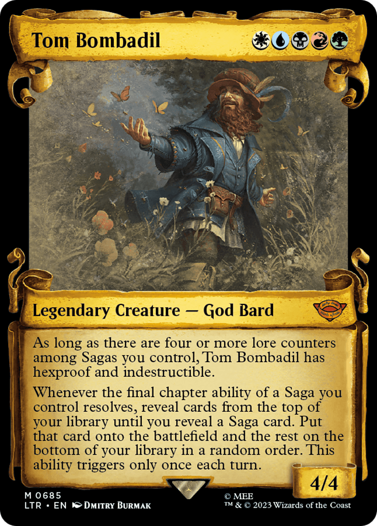 Tom Bombadil [The Lord of the Rings: Tales of Middle-Earth Showcase Scrolls] MTG Single Magic: The Gathering  | Multizone: Comics And Games