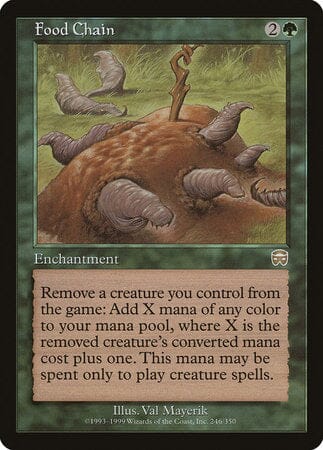 Food Chain [Mercadian Masques] MTG Single Magic: The Gathering  | Multizone: Comics And Games