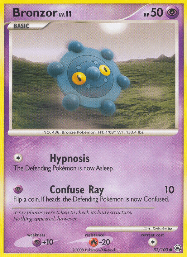 Bronzor (52/100) [Diamond & Pearl: Majestic Dawn] Pokemon Single Pokémon  | Multizone: Comics And Games