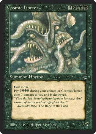 Cosmic Horror [Legends] MTG Single Magic: The Gathering  | Multizone: Comics And Games