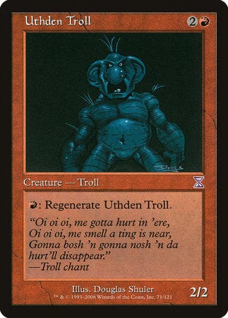 Uthden Troll [Time Spiral Timeshifted] MTG Single Magic: The Gathering  | Multizone: Comics And Games