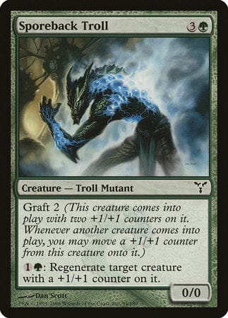 Sporeback Troll [Dissension] MTG Single Magic: The Gathering  | Multizone: Comics And Games