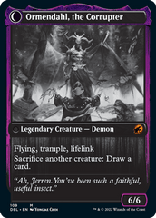 Jerren, Corrupted Bishop // Ormendahl, the Corrupted [Innistrad: Double Feature] MTG Single Magic: The Gathering  | Multizone: Comics And Games