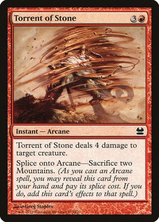 Torrent of Stone [Modern Masters] MTG Single Magic: The Gathering  | Multizone: Comics And Games