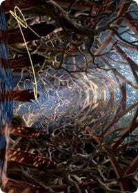 Skemfar Elderhall Art Card (Gold-Stamped Signature) [Kaldheim: Art Series] MTG Single Magic: The Gathering  | Multizone: Comics And Games