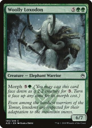 Woolly Loxodon [Masters 25] MTG Single Magic: The Gathering  | Multizone: Comics And Games