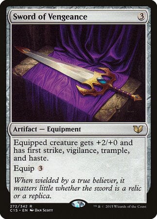 Sword of Vengeance [Commander 2015] MTG Single Magic: The Gathering  | Multizone: Comics And Games