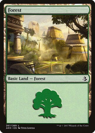 Forest (267) [Amonkhet] MTG Single Magic: The Gathering  | Multizone: Comics And Games