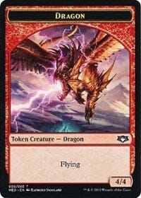 Dragon Token [Mythic Edition: War of the Spark] MTG Single Magic: The Gathering  | Multizone: Comics And Games