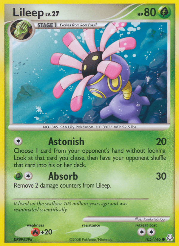 Lileep (105/146) [Diamond & Pearl: Legends Awakened] Pokemon Single Pokémon  | Multizone: Comics And Games