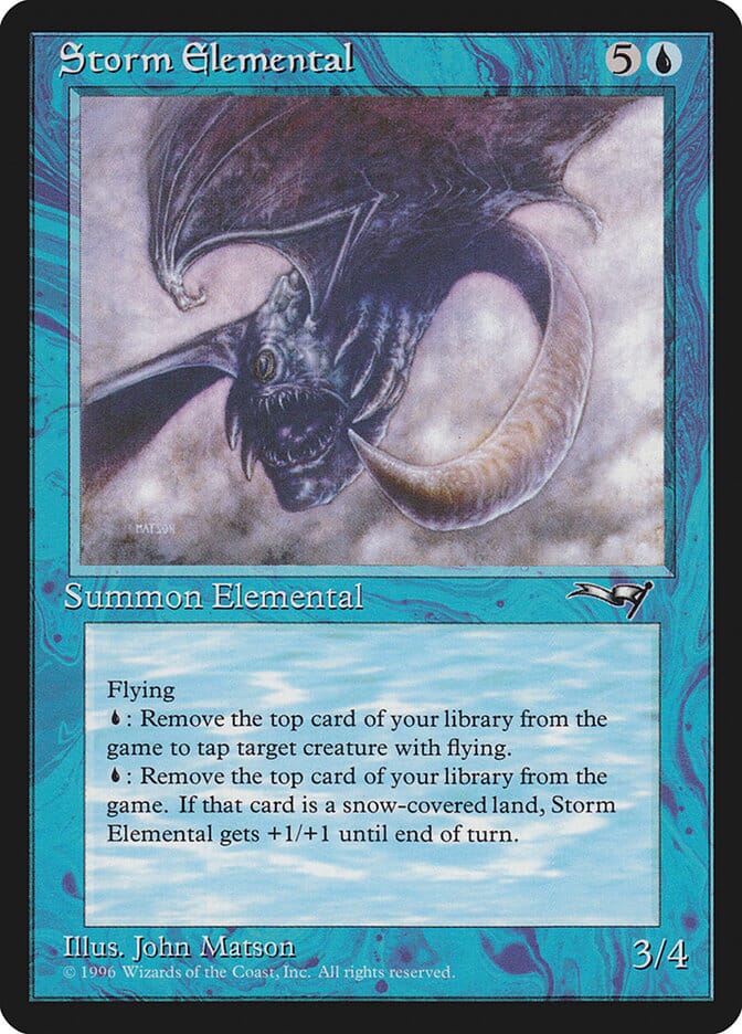 Storm Elemental [Alliances] MTG Single Magic: The Gathering  | Multizone: Comics And Games