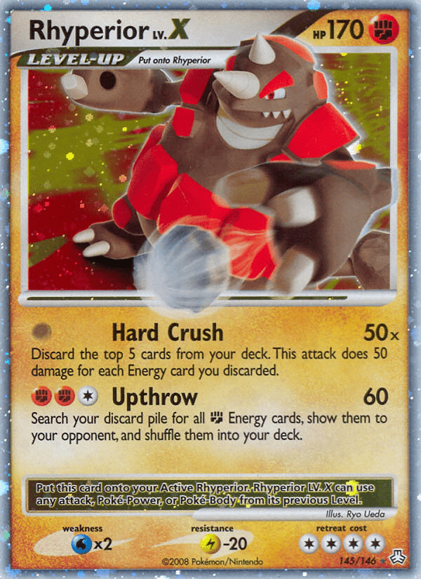 Rhyperior LV.X (145/146) [Diamond & Pearl: Legends Awakened] Pokemon Single Pokémon  | Multizone: Comics And Games
