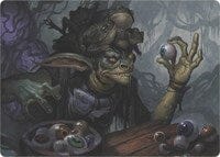 Warteye Witch (Art Series) [Art Series: Modern Horizons] MTG Single Magic: The Gathering  | Multizone: Comics And Games