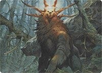 Ayula, Queen Among Bears (Art Series) [Art Series: Modern Horizons] MTG Single Magic: The Gathering  | Multizone: Comics And Games