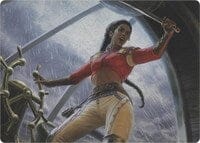 Sisay, Weatherlight Captain (Art Series) [Art Series: Modern Horizons] MTG Single Magic: The Gathering  | Multizone: Comics And Games