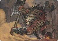 Spinehorn Minotaur (Art Series) [Art Series: Modern Horizons] MTG Single Magic: The Gathering  | Multizone: Comics And Games