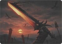 Sword of Sinew and Steel (Art Series) [Art Series: Modern Horizons] MTG Single Magic: The Gathering  | Multizone: Comics And Games