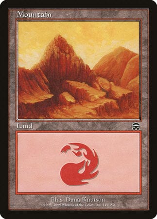 Mountain (345) [Mercadian Masques] MTG Single Magic: The Gathering  | Multizone: Comics And Games