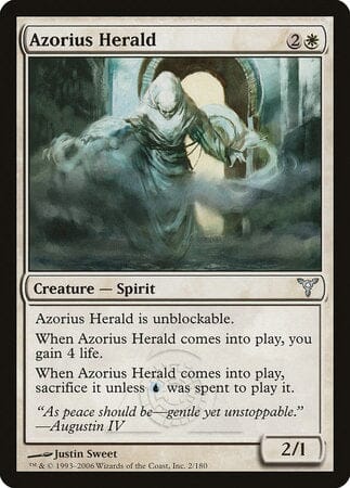 Azorius Herald [Dissension] MTG Single Magic: The Gathering  | Multizone: Comics And Games