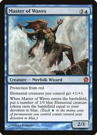 Master of Waves [Theros] MTG Single Magic: The Gathering  | Multizone: Comics And Games