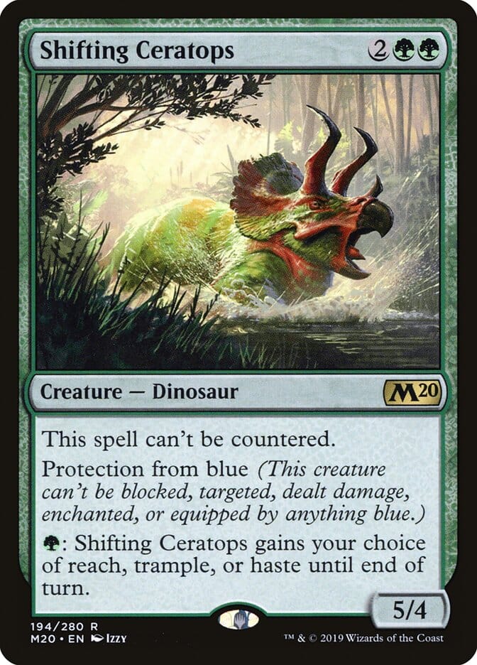 Shifting Ceratops [Core Set 2020] MTG Single Magic: The Gathering  | Multizone: Comics And Games