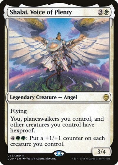 Shalai, Voice of Plenty [Dominaria Promos] MTG Single Magic: The Gathering  | Multizone: Comics And Games