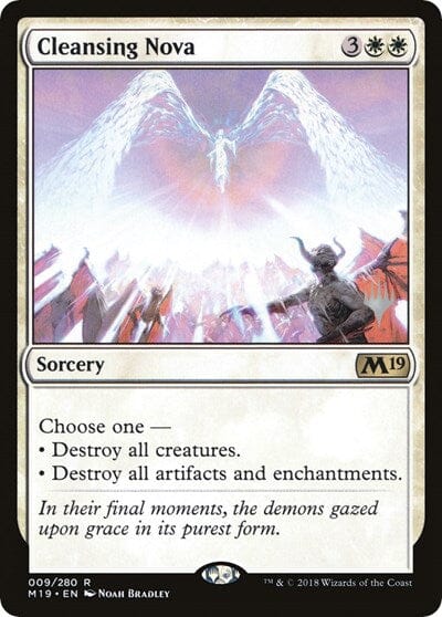 Cleansing Nova [Core Set 2019 Promos] MTG Single Magic: The Gathering  | Multizone: Comics And Games