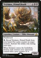 Tetzimoc, Primal Death [Rivals of Ixalan Promos] MTG Single Magic: The Gathering  | Multizone: Comics And Games