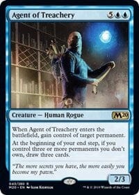 Agent of Treachery [Core Set 2020 Promos] MTG Single Magic: The Gathering  | Multizone: Comics And Games