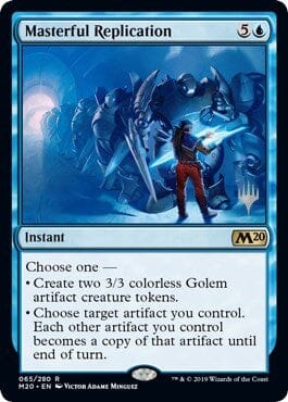 Masterful Replication [Core Set 2020 Promos] MTG Single Magic: The Gathering  | Multizone: Comics And Games