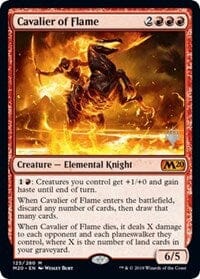 Cavalier of Flame [Core Set 2020 Promos] MTG Single Magic: The Gathering  | Multizone: Comics And Games