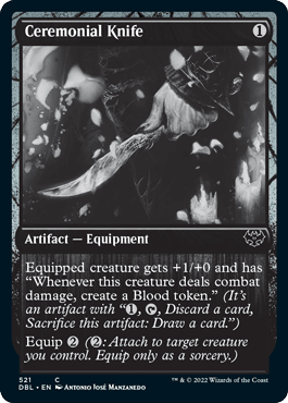 Ceremonial Knife [Innistrad: Double Feature] MTG Single Magic: The Gathering  | Multizone: Comics And Games