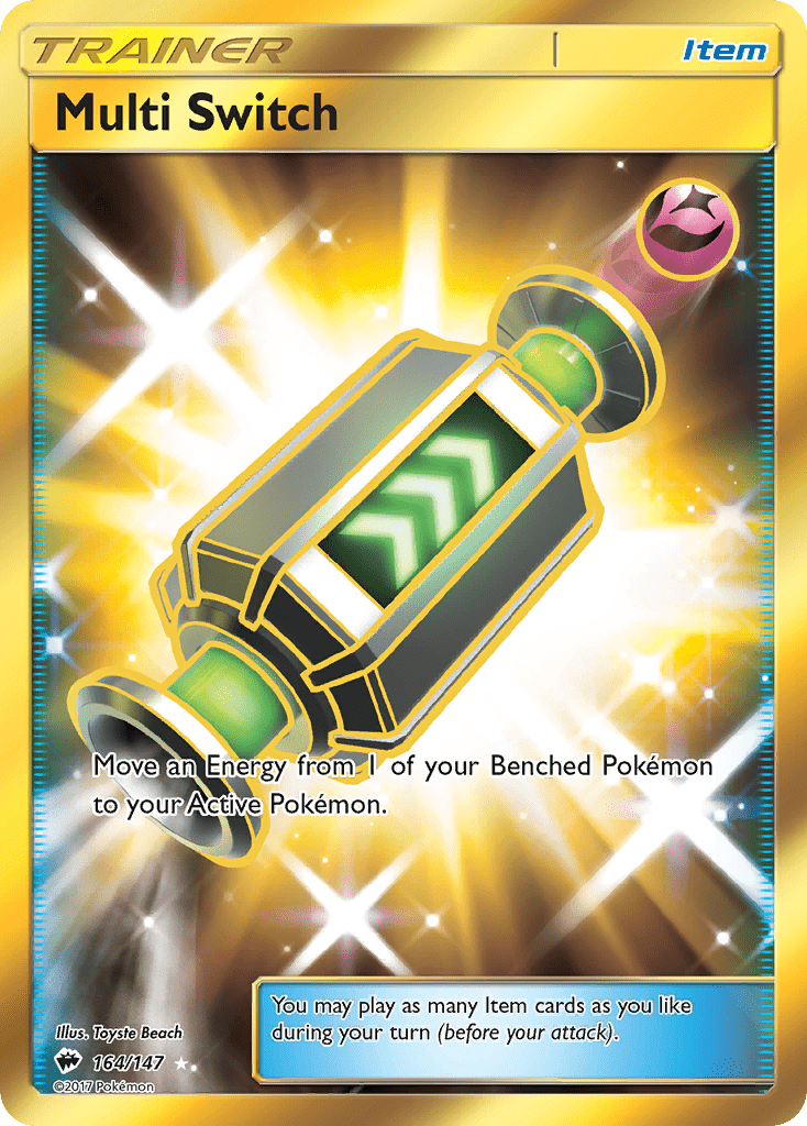 Multi Switch (164/147) [Sun & Moon: Burning Shadows] Pokemon Single Pokémon  | Multizone: Comics And Games