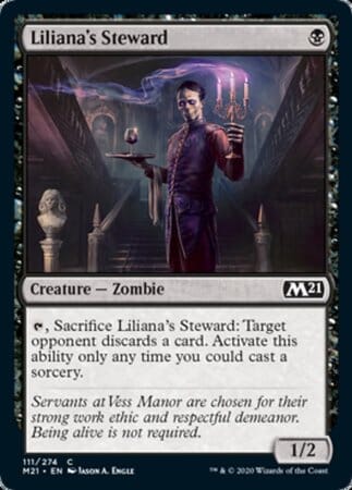 Liliana's Steward [Core Set 2021] MTG Single Magic: The Gathering  | Multizone: Comics And Games