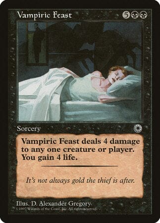 Vampiric Feast [Portal] MTG Single Magic: The Gathering  | Multizone: Comics And Games