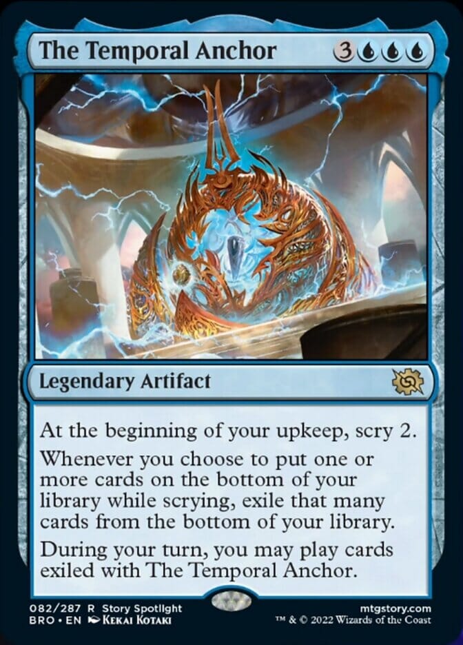 The Temporal Anchor [The Brothers' War] MTG Single Magic: The Gathering  | Multizone: Comics And Games