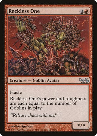 Reckless One [Duel Decks: Elves vs. Goblins] MTG Single Magic: The Gathering  | Multizone: Comics And Games